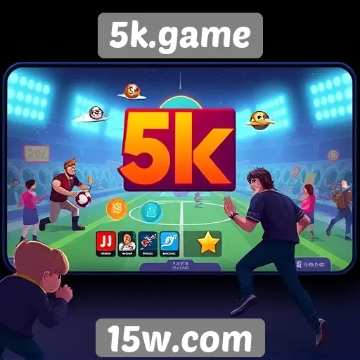 Plataforma 5k.game se destaca por sua interface amigável