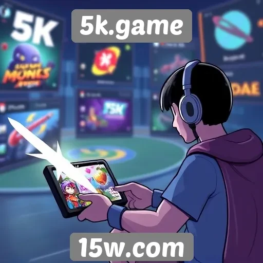 Recursos de jogabilidade inovadores no 5k.game