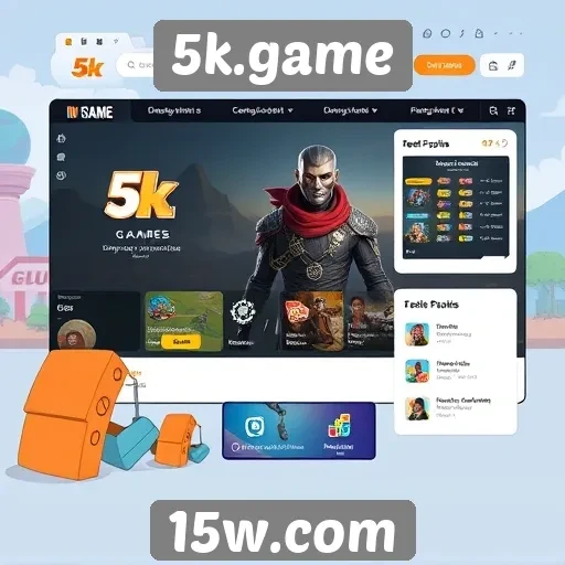 Análise da experiência de usuário no site 5k.game